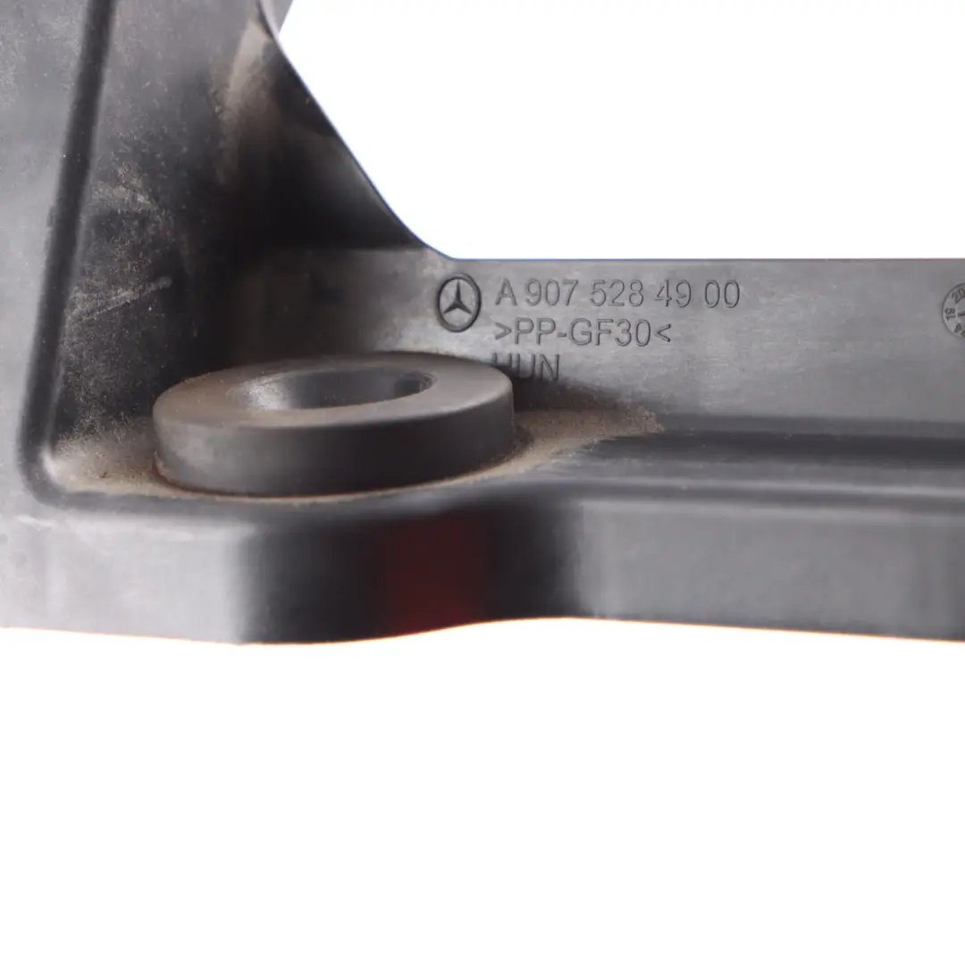 Holder Mercedes W907 W910 Diesel OM654 Intake Filter Housing Bracket to Air Box with Part number A9075284900 Air Box Holder Mercedes W907 W910 Diesel OM654 Intake Filter Housing Bracket - SKU A9075284900 - Part number A9075284900