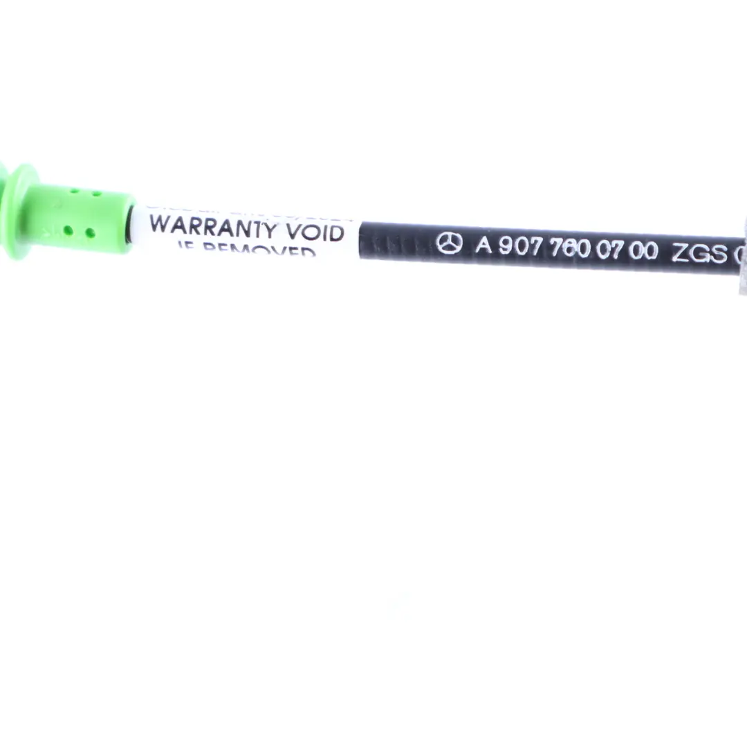 W907 Cable de bloqueo puerta trasera izquierda para Mercedes Sprinter con número de pieza A9077600700 Mercedes Sprinter W907 Cable de bloqueo puerta trasera izquierda - SKU A9077600700 - Número de pieza A9077600700