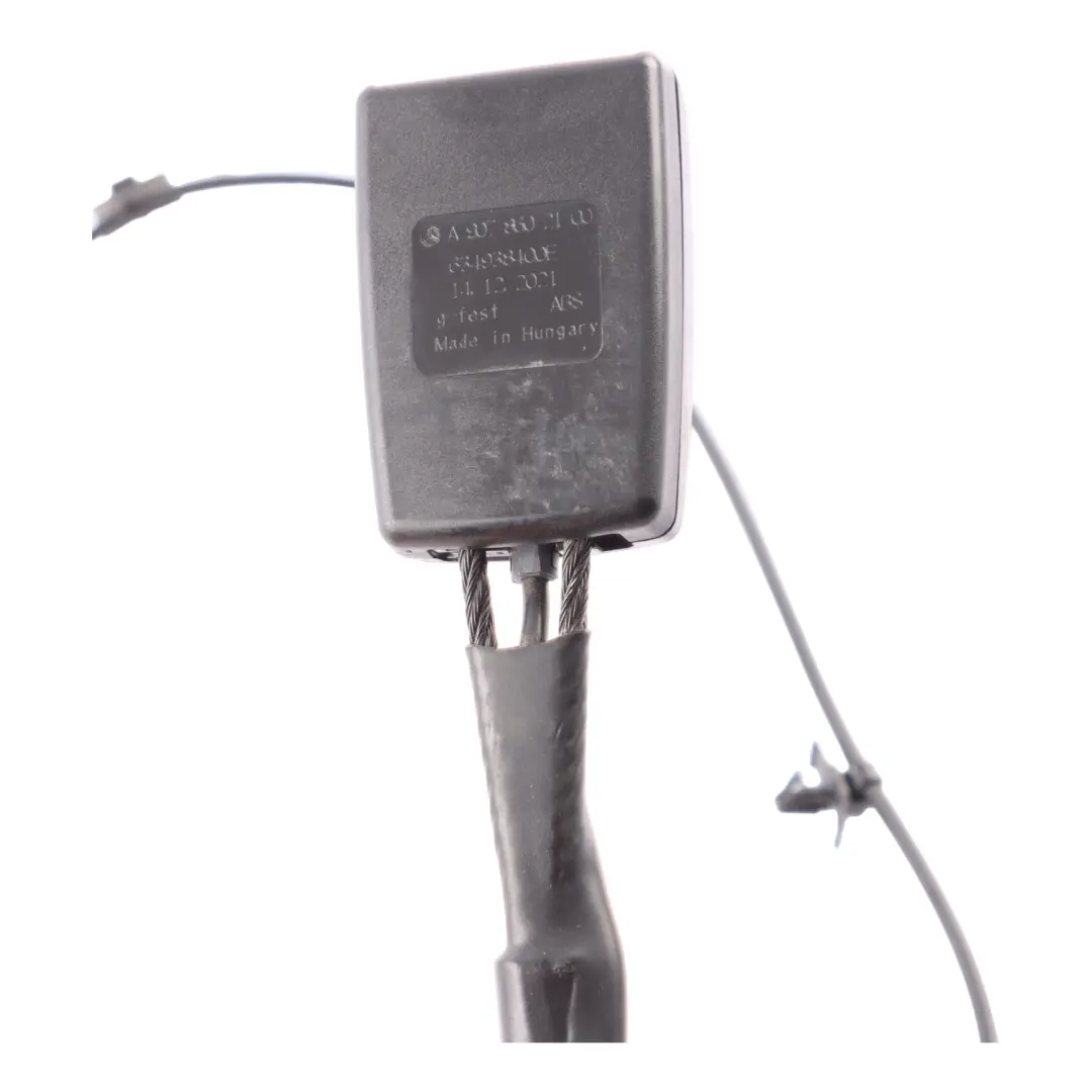 Belt Latch Mercedes W910 Drivers O/S Seat Belt Buckle Latch Catch to with Part number A9078602100 Belt Latch Mercedes W910 Drivers O/S Seat Belt Buckle Latch Catch - SKU A9078602100 - Part number A9078602100