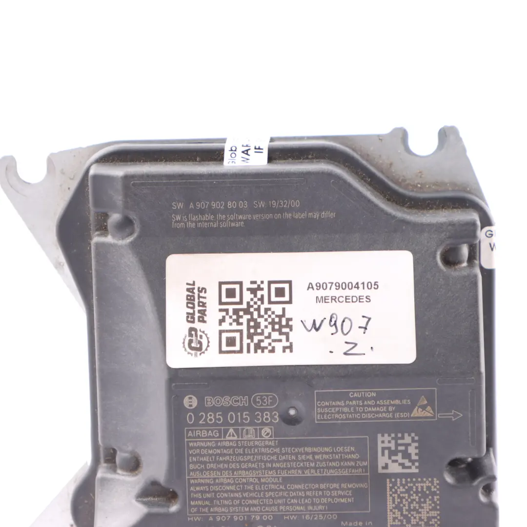  Modulo sicurezza Mercedes Sprinter W907 W910 Modulo controllo aria - SKU A9079004105 - Numero di parte A9079004105