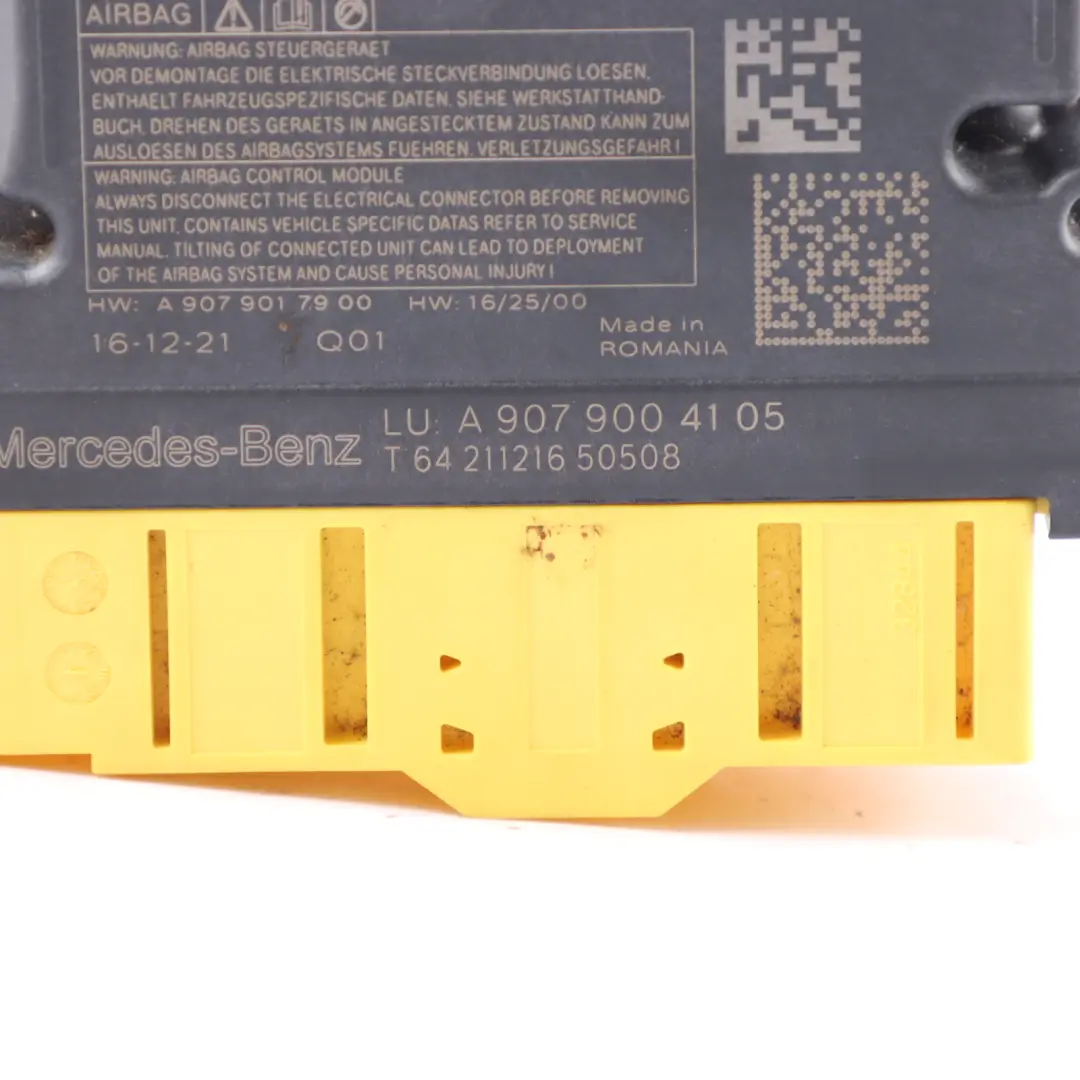 Module Mercedes Sprinter W907 W910 Control Module ECU to Air with Part number A9079004105 Air Module Mercedes Sprinter W907 W910 Control Module ECU - SKU A9079004105 - Part number A9079004105