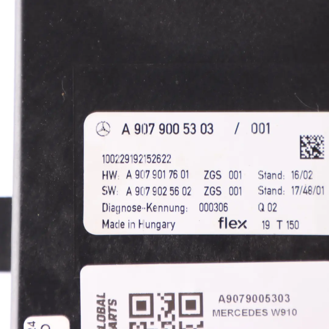 W907 W910 Moduł Sterownik ECU do Mercedes Sprinter o numerze A9079005303 Mercedes Sprinter W907 W910 Moduł Sterownik ECU - SKU A9079005303 - Numer Części A9079005303