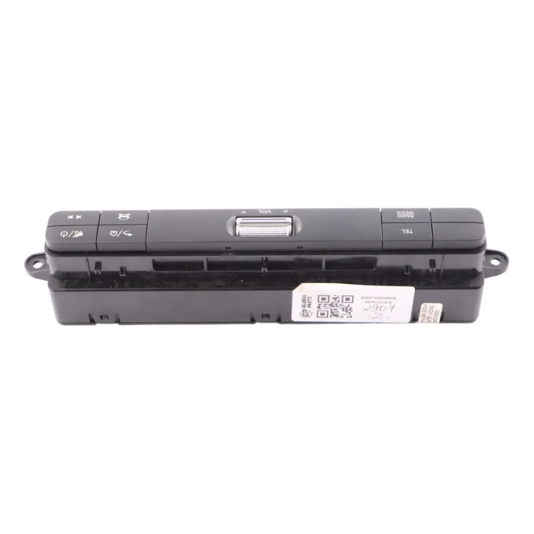  Panel control Mercedes Sprinter W907 W910 Radio Media Tel - SKU A9079009804 - Número de pieza A9079009804
