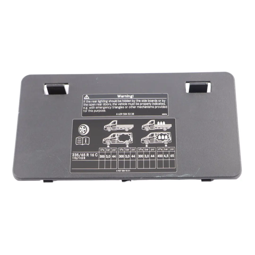 Mercedes W907 Sedile Tappo copertura rivestimento della base - SKU A9079114000 - Numero di parte A9079114000