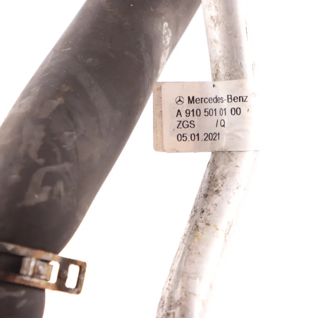 Water Hose Cooling Coolant Pipe to Mercedes Sprinter W910 with Part number A9105010100 Mercedes Sprinter W910 Water Hose Cooling Coolant Pipe - SKU A9105010100 - Part number A9105010100