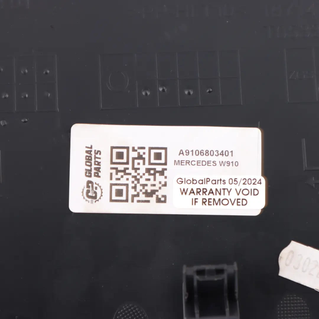  Storage Tray Mercedes W910 Dashboard Top Right Cup Holder Black - SKU A9106803401 - Part number A9106803401