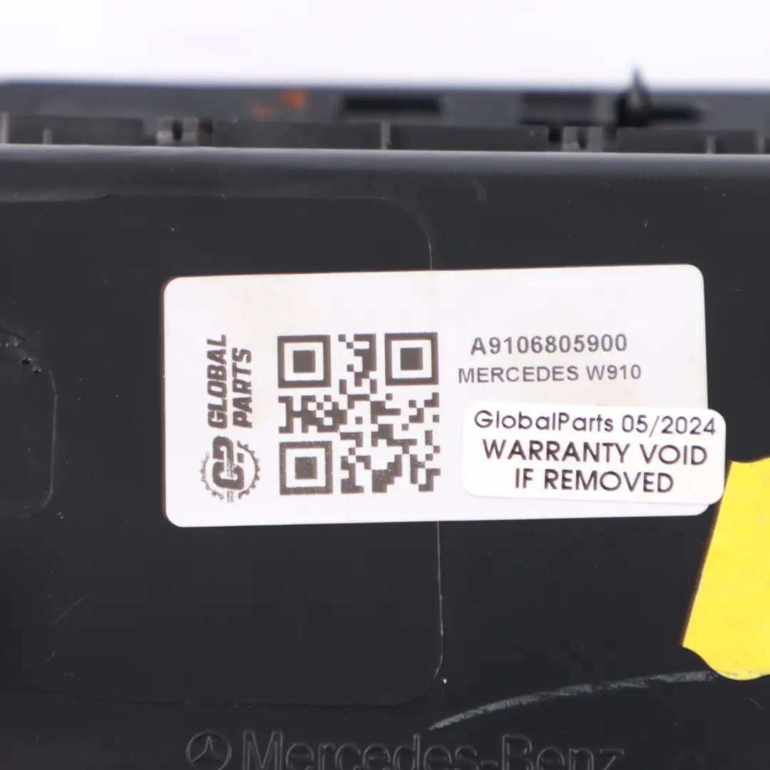  Storage Tray Mercedes W910 Dashboard Upper Centre Glove Box Black - SKU A9106805900 - Part number A9106805900