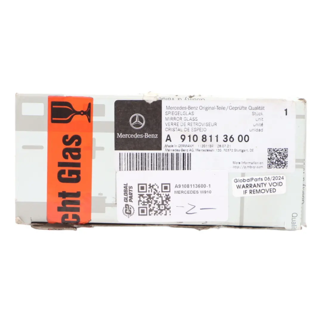 Wkład Szkło Lusterka Prawe do Mercedes Sprinter W910 o numerze A9108113600 Mercedes Sprinter W910 Wkład Szkło Lusterka Prawe - SKU A9108113600-1 - Numer Części A9108113600