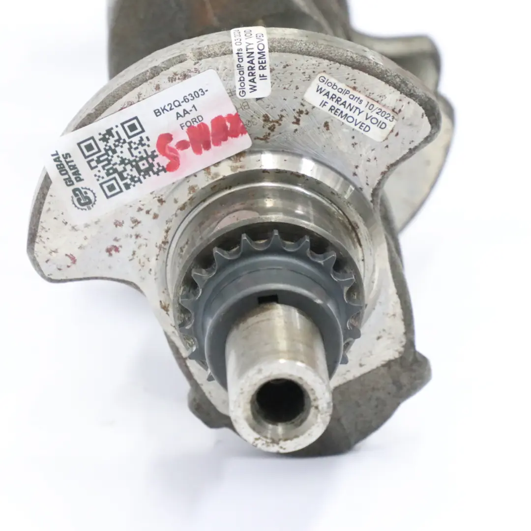  Vilebrequin Ford Transit MK7 2.2 Tdci Diesel Engine Crankshaft BK2Q-6303-AA - SKU BK2Q-6303-AA-1 - Numéro de pièce BK2Q-6303-AA-1