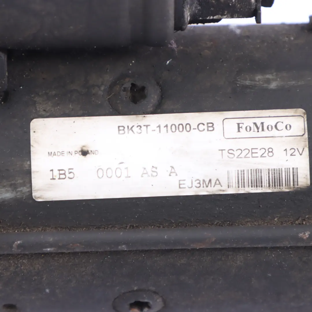Starter Ford Transit MK8 Custom V363 2,2 Tdci Starter Motor  - SKU BK3T-11000-CB - Part number BK3T-11000-CB