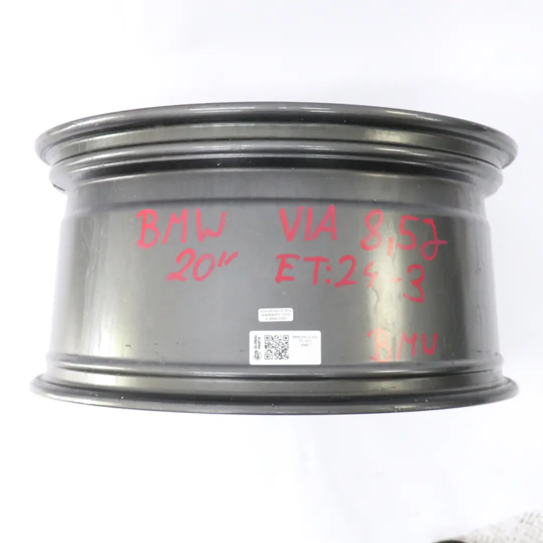Leicht metall felge VIA 20'' 8,5J ET: 24 für BMW mit Teilenummer BMW VIA 20 8,5J ET: 24 BMW Leicht metall felge VIA 20'' 8,5J ET: 24 - SKU BMW VIA 20 8,5J ET: 24-3 - Teilenummer BMW VIA 20 8,5J ET: 24