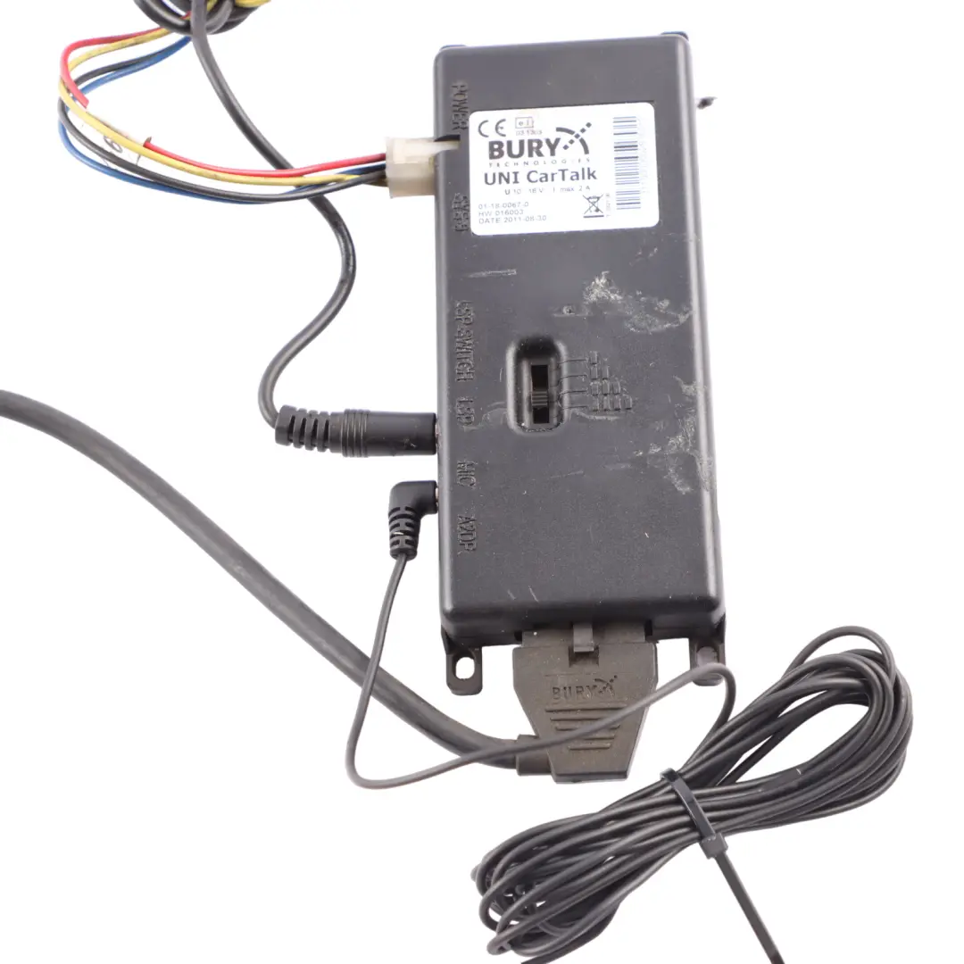  Bluetooth Hands-free Microphone Connection Kit - SKU Bury UNI CarTalk - Part number Bury UNI CarTalk