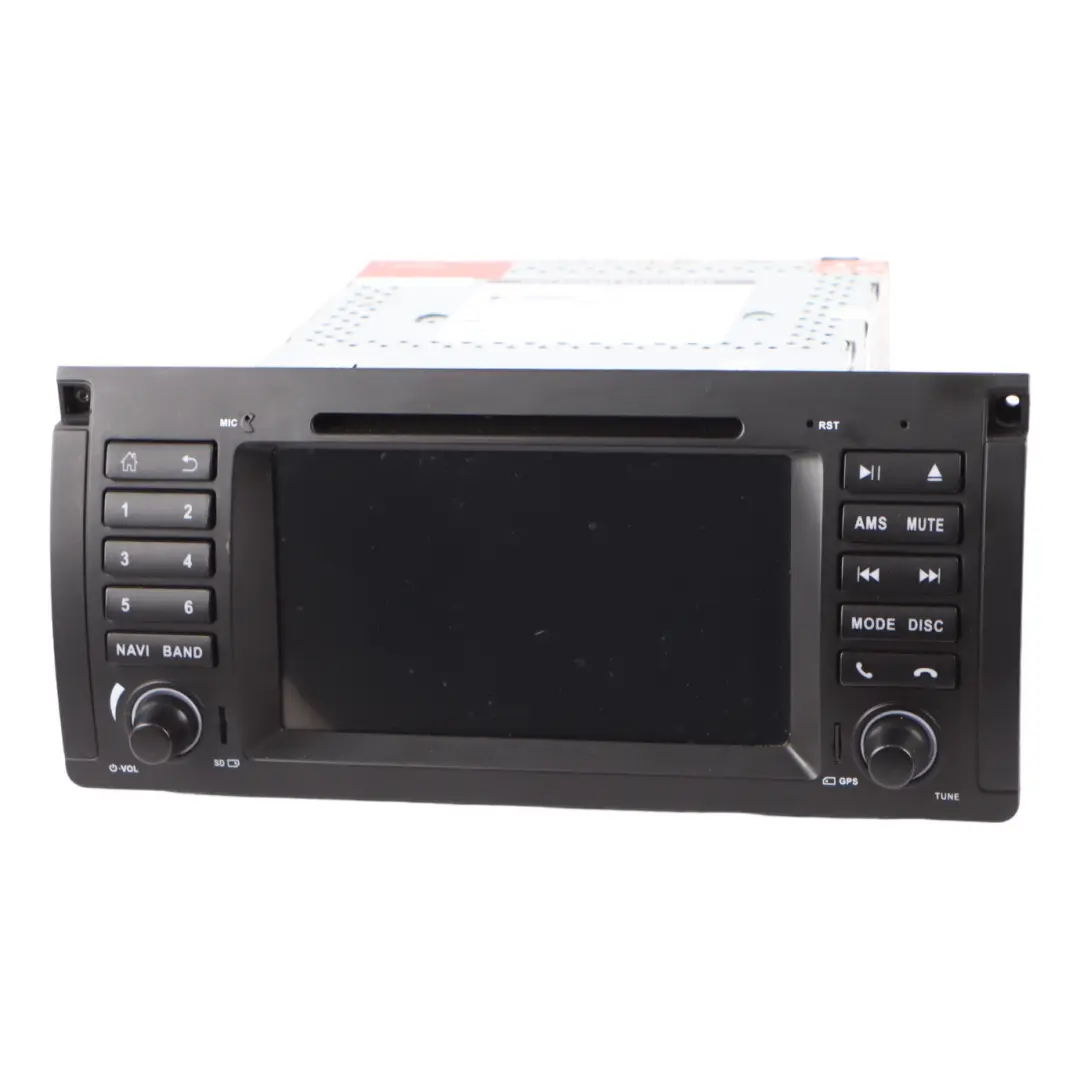 BMW X5 E53 Car Multimedia Navigation System Screen GPS Android 2-DIN - SKU E53 ANDROID - Part number E53 ANDROID