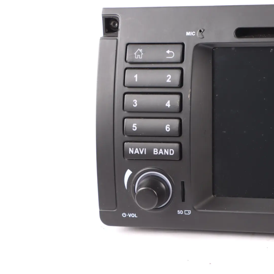 BMW X5 E53 Car Multimedia Navigation System Screen GPS Android 2-DIN - SKU E53 ANDROID - Part number E53 ANDROID