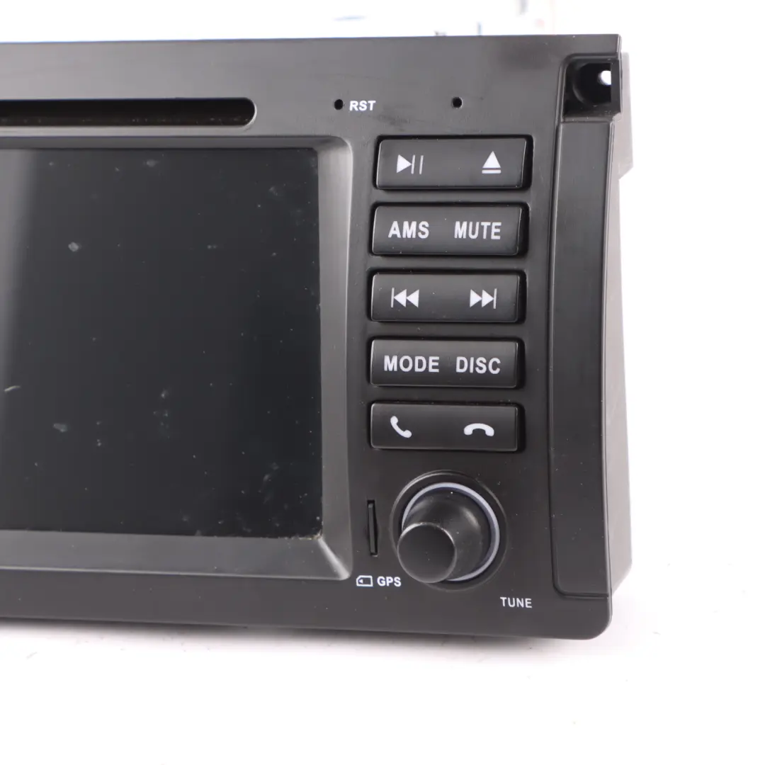 BMW X5 E53 Car Multimedia Navigation System Screen GPS Android 2-DIN - SKU E53 ANDROID - Part number E53 ANDROID