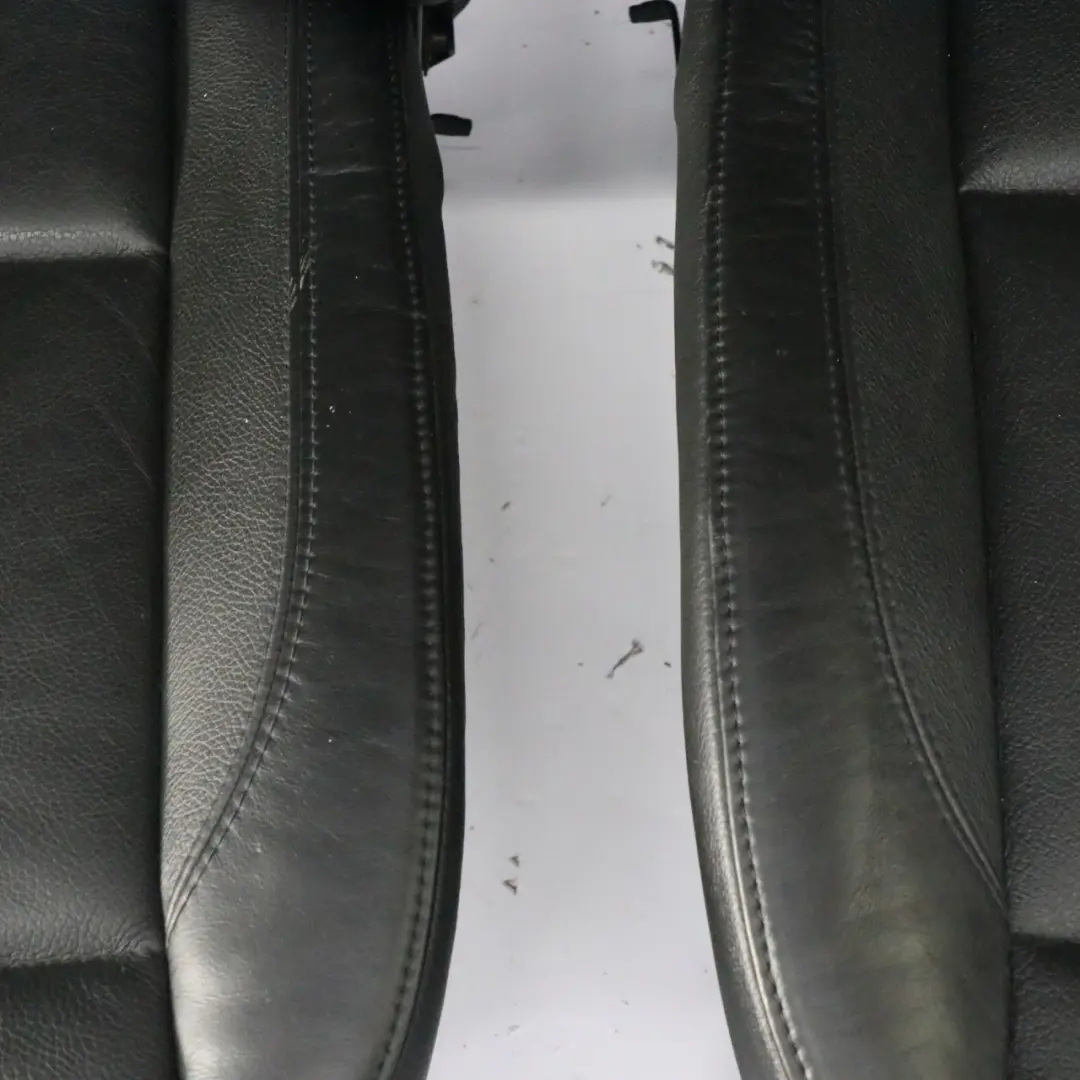 BMW Leather Seats Interior Seat Black Boston Front Rear LWSW - SKU E87 LCI Black Leather Seats-1 - Part number E87 LCI