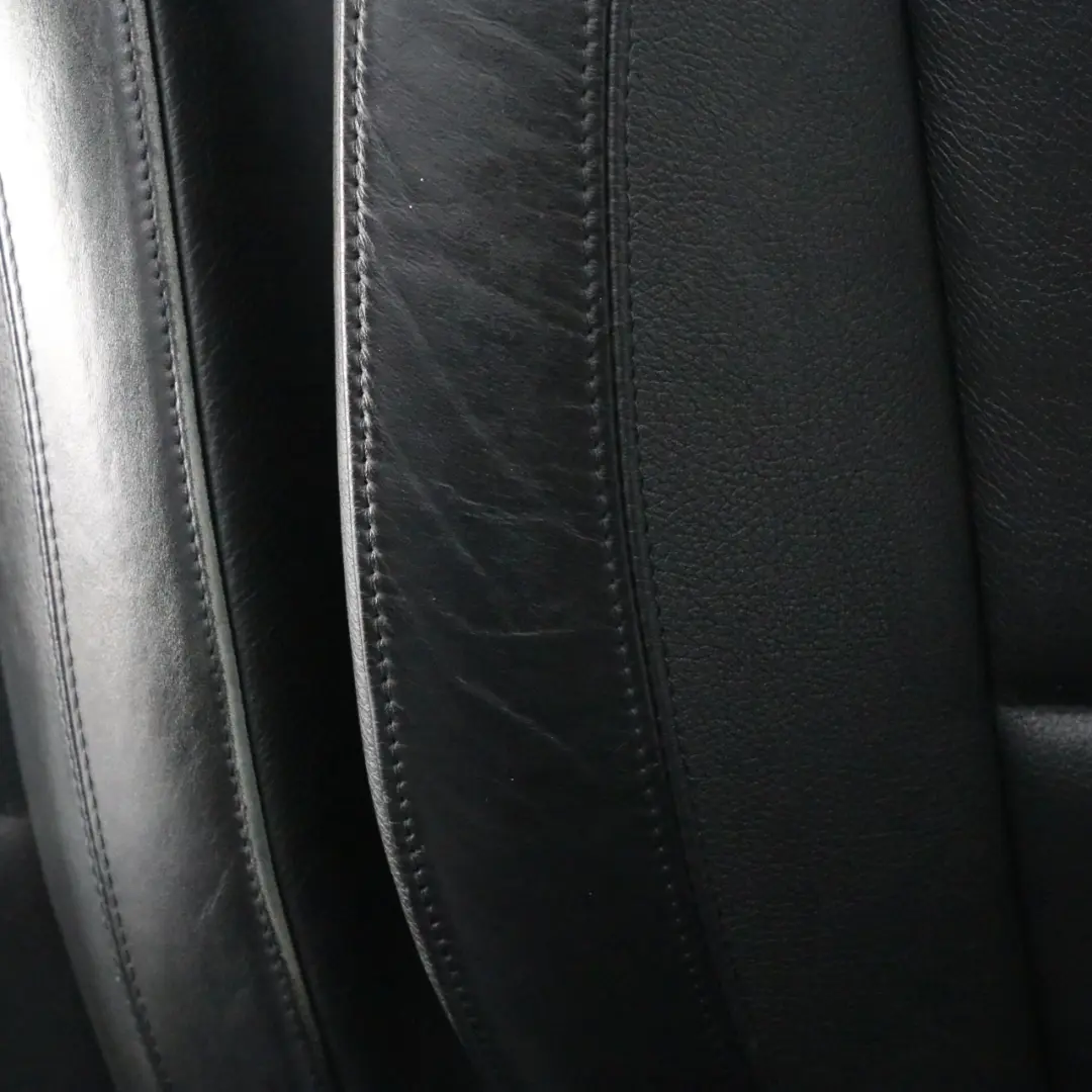 BMW Asientos Cuero Interior Asiento Negro Boston Delantero Trasero LWSW - SKU E87 LCI Black Leather Seats-1 - Número de pieza E87 LCI