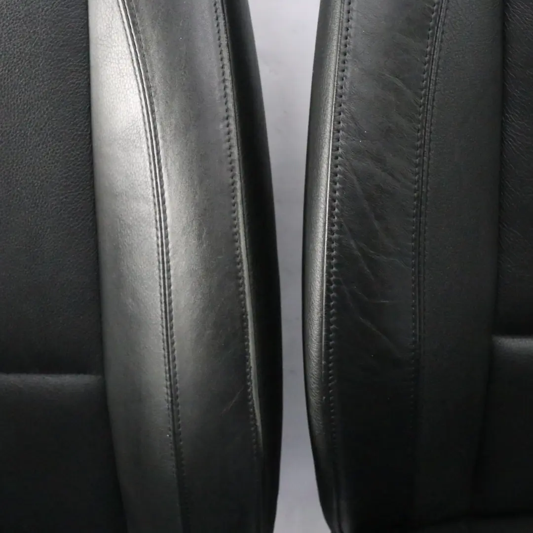 BMW Leather Seats Interior Seat Black Boston Front Rear LWSW - SKU E87 LCI Black Leather Seats-1 - Part number E87 LCI