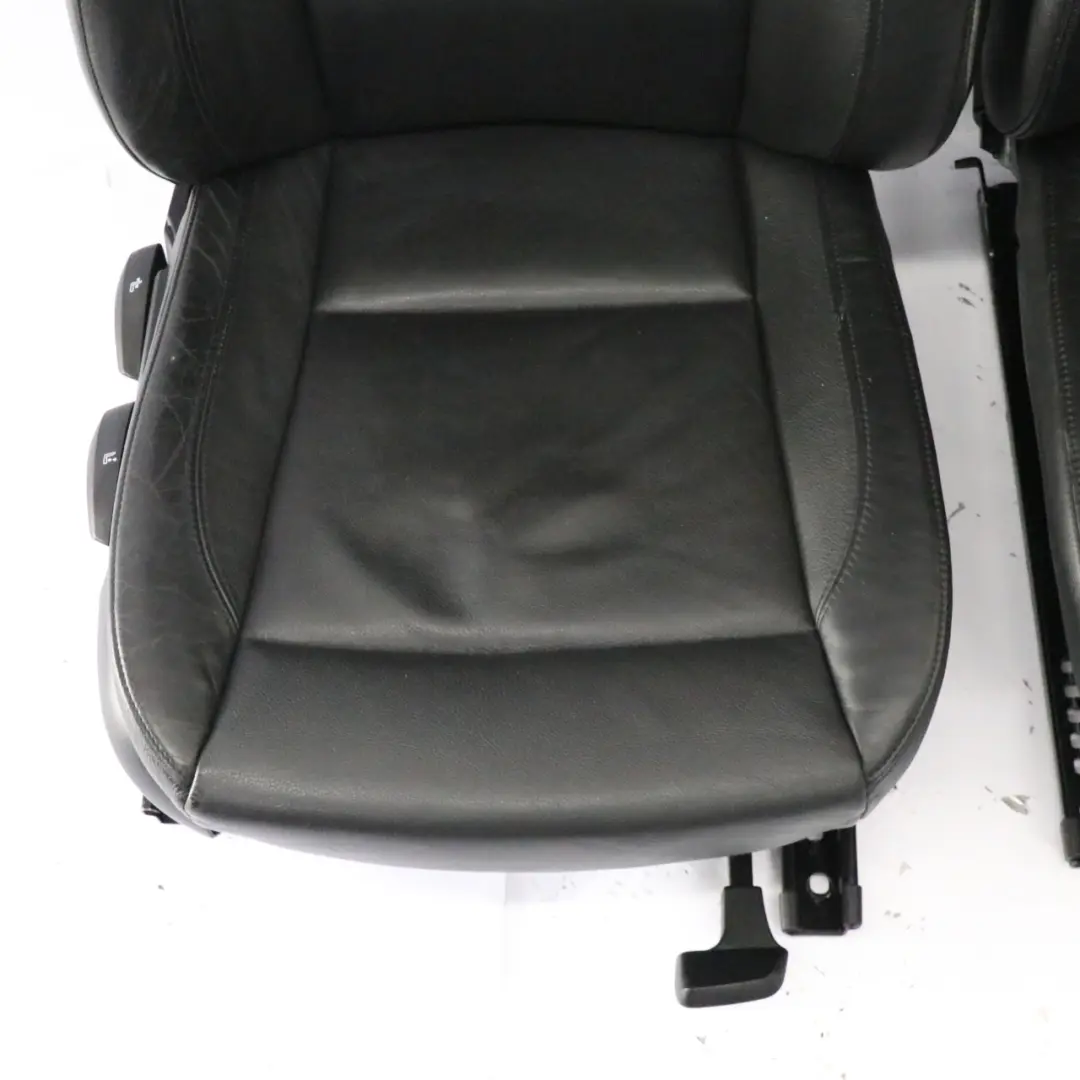 Asientos Cuero Interior Asiento Negro Boston Delantero Trasero LWSW para BMW con número de pieza E87 LCI BMW Asientos Cuero Interior Asiento Negro Boston Delantero Trasero LWSW - SKU E87 LCI Black Leather Seats-1 - Número de pieza E87 LCI