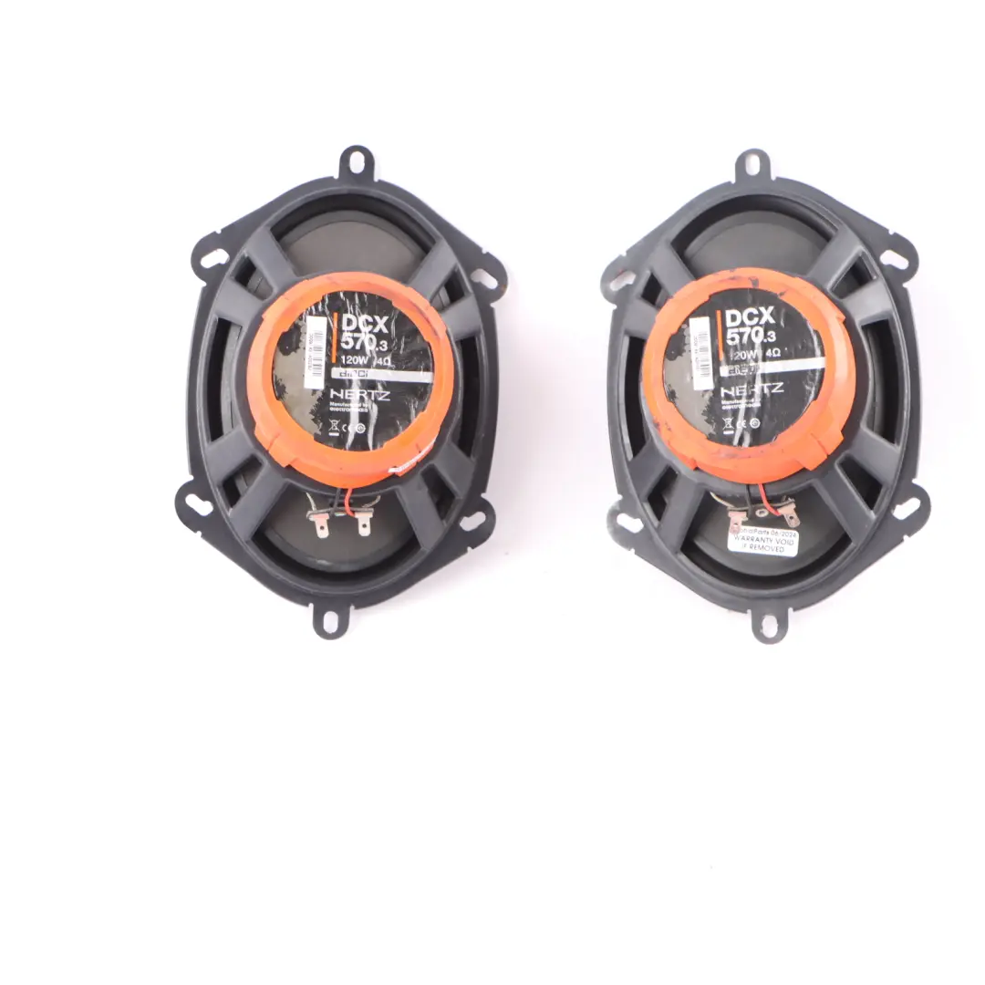 2-Way Coaxial Stereo Audio Speaker Set 5" x 7 to with Part number Hertz Dieci DCX 570.3 2-Way Coaxial Stereo Audio Speaker Set 5" x 7 - SKU Hertz Dieci DCX 570.3 - Part number Hertz Dieci DCX 570.3