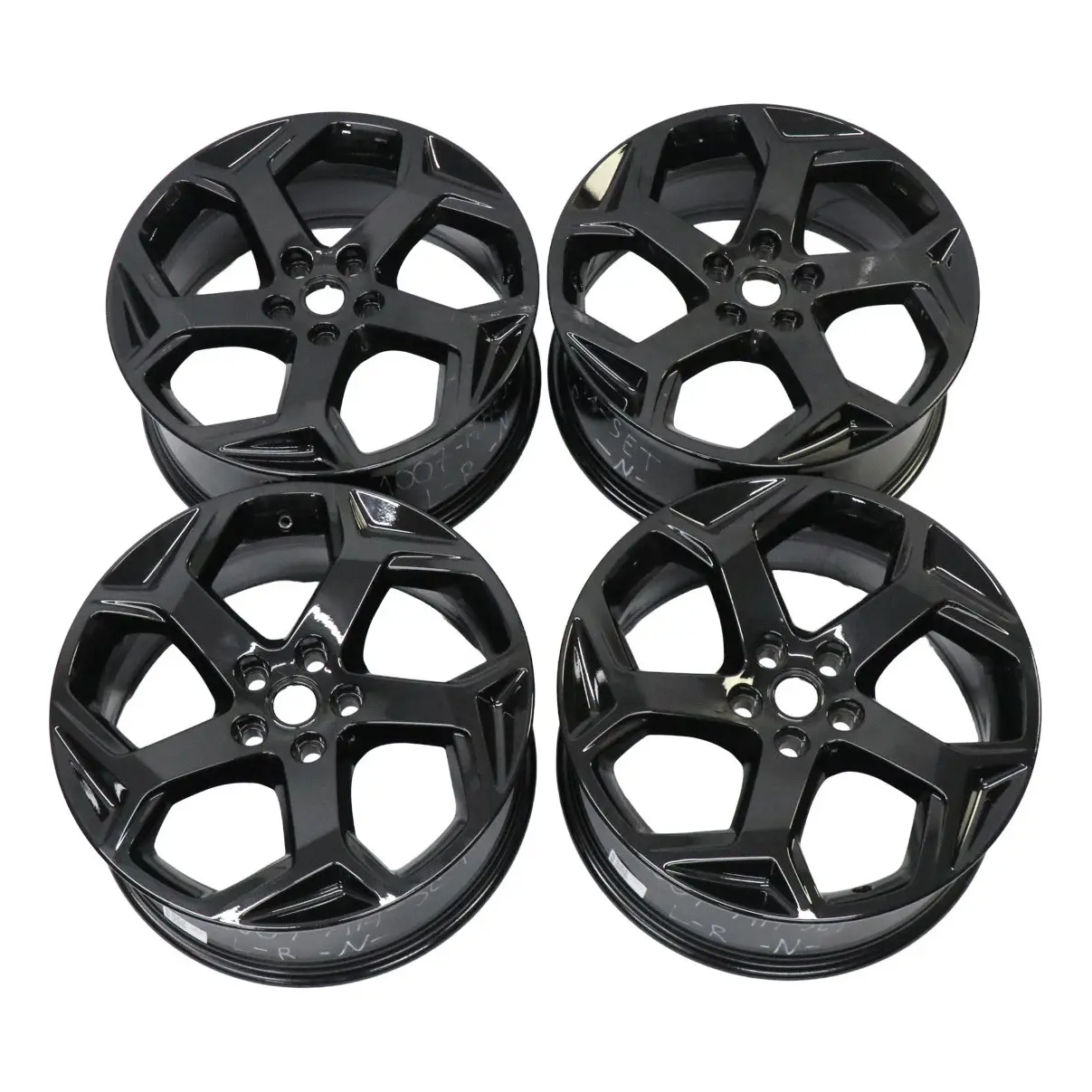 Range Rover Nero Set completo 4x Cerchi in lega 20" 8,5J ET:47 JK62-1007-AA