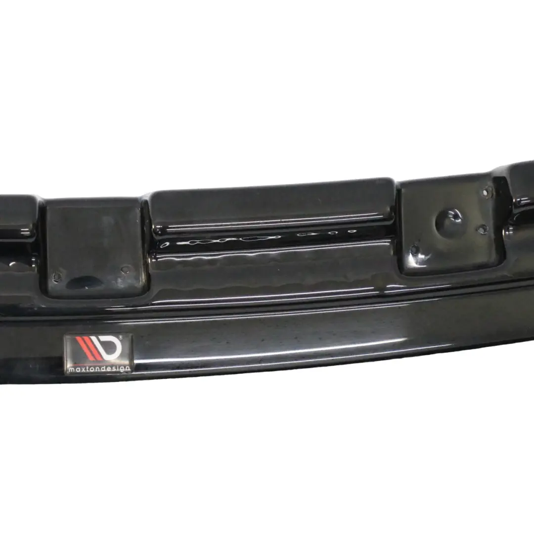 BMW E46 Spoiler Dokładka Zderzaka Przedniego Czarny Maxton Design - SKU maxtondesing - Numer Części maxtondesing
