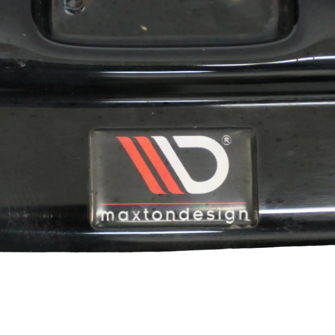BMW E46 Spoiler Dokładka Zderzaka Przedniego Czarny Maxton Design - SKU maxtondesing - Numer Części maxtondesing