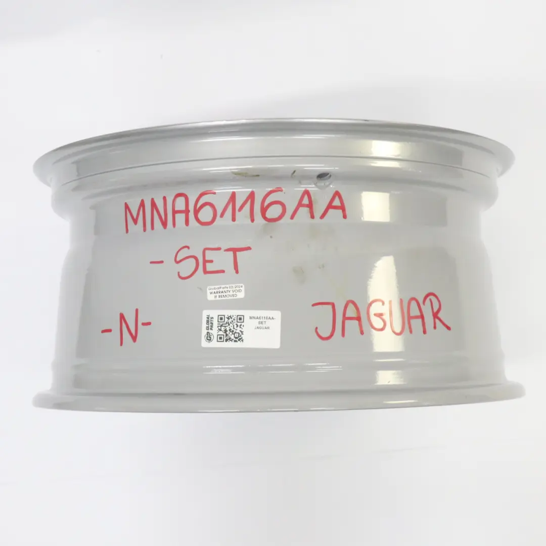 Jaguar XJR X306 XJ6 X300 Complete Set 4x Alloy Wheel Rim 17" 8J ET:33 Polished - SKU MNA6116AA-SET - Part number MNA6116AA-SET
