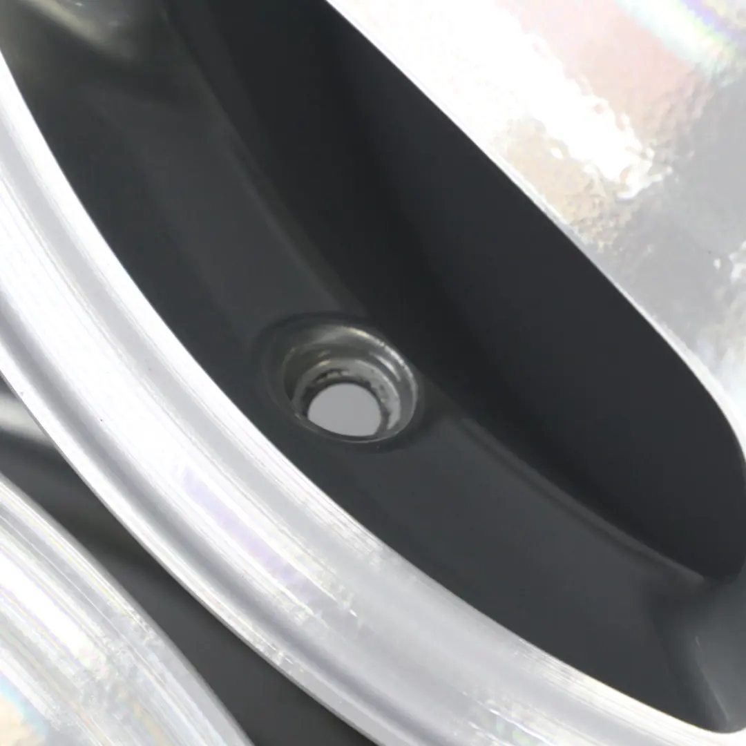  Jaguar XJR X306 XJ6 X300 Complete Set 4x Alloy Wheel Rim 17" 8J ET:33 Polished - SKU MNA6116AA-SET - Part number MNA6116AA-SET
