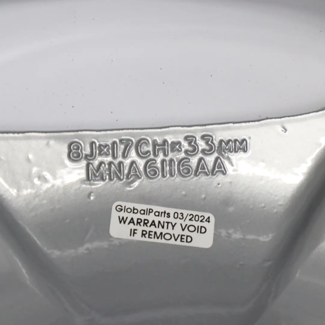  Jaguar XJR X306 XJ6 X300 Complete Set 4x Alloy Wheel Rim 17" 8J ET:33 Polished - SKU MNA6116AA-SET - Part number MNA6116AA-SET