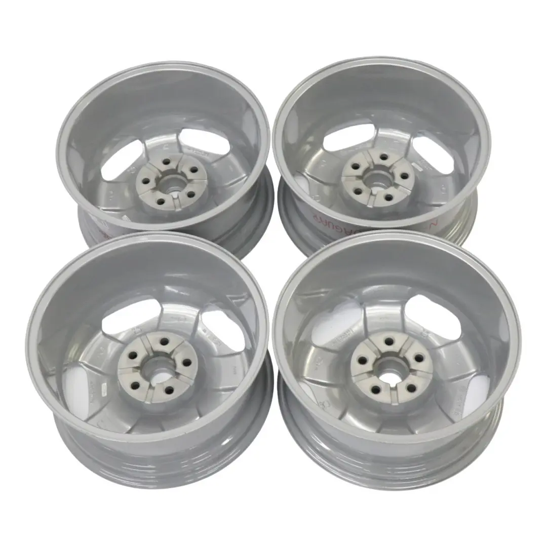  Jaguar XJR X306 XJ6 X300 Complete Set 4x Alloy Wheel Rim 17" 8J ET:33 Polished - SKU MNA6116AA-SET - Part number MNA6116AA-SET