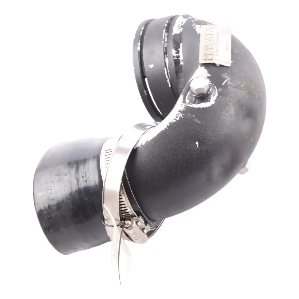 S55 Turbo - Itercooler Air Charge Elbow Pipe Masata to BMW F80 F82 F87 with Part number MST0010 BMW F80 F82 F87 S55 Turbo - Itercooler Air Charge Elbow Pipe Masata - SKU MST0010 - Part number MST0010