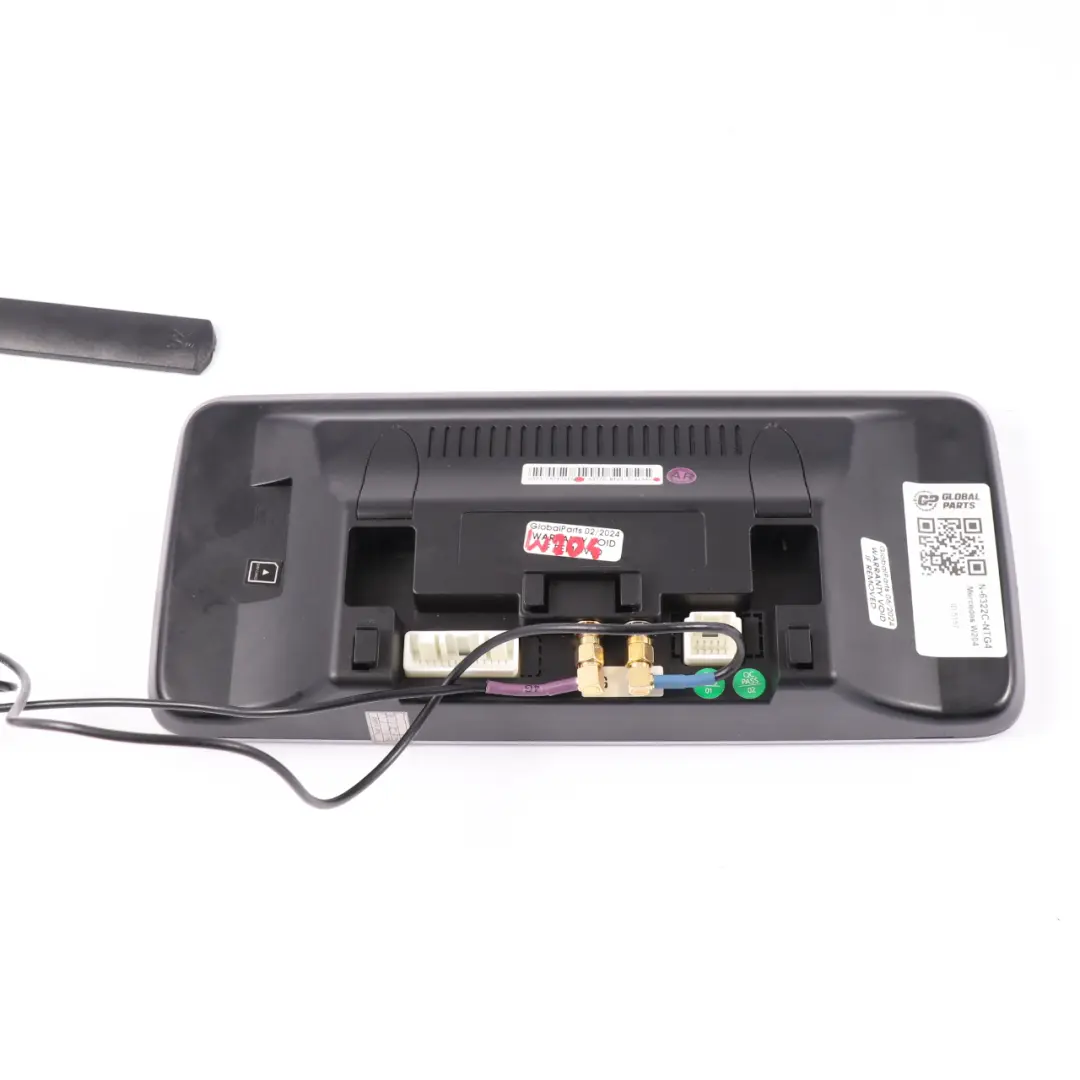 Mercedes W204 Display Screen Radio Multimedia Navigation Sat Unit NTG4 4+64 GB - SKU N-6322C-NTG4 - Part number N-6322C