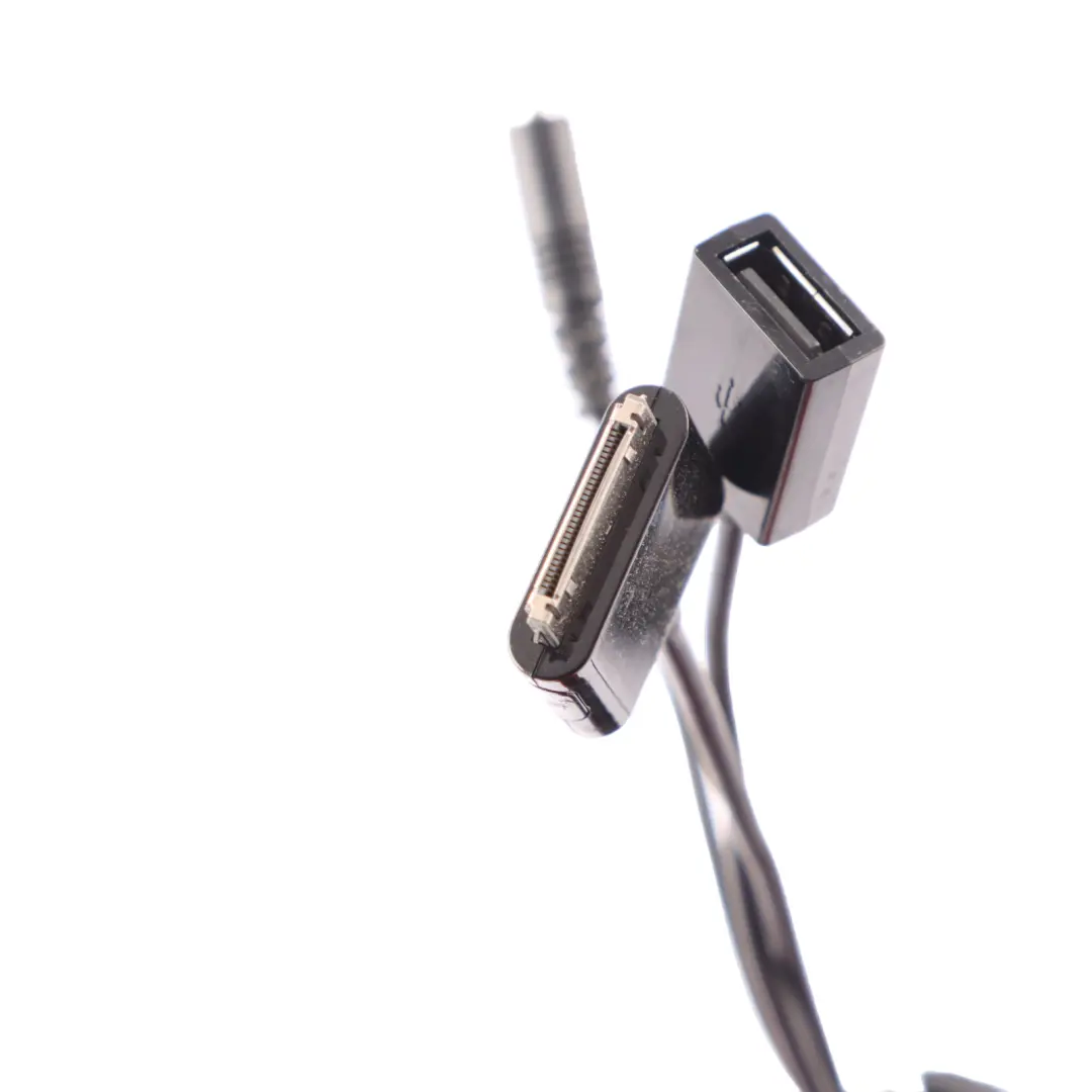 Genuine Parrot MKi9000 MKI9100 MKI9200 USB iPod Jack 3.5 Media Cable to with Part number PARROT MEDIA CABLE Genuine Parrot MKi9000 MKI9100 MKI9200 USB iPod Jack 3.5 Media Cable - SKU PARROT MEDIA CABLE - Part number PARROT MEDIA CABLE