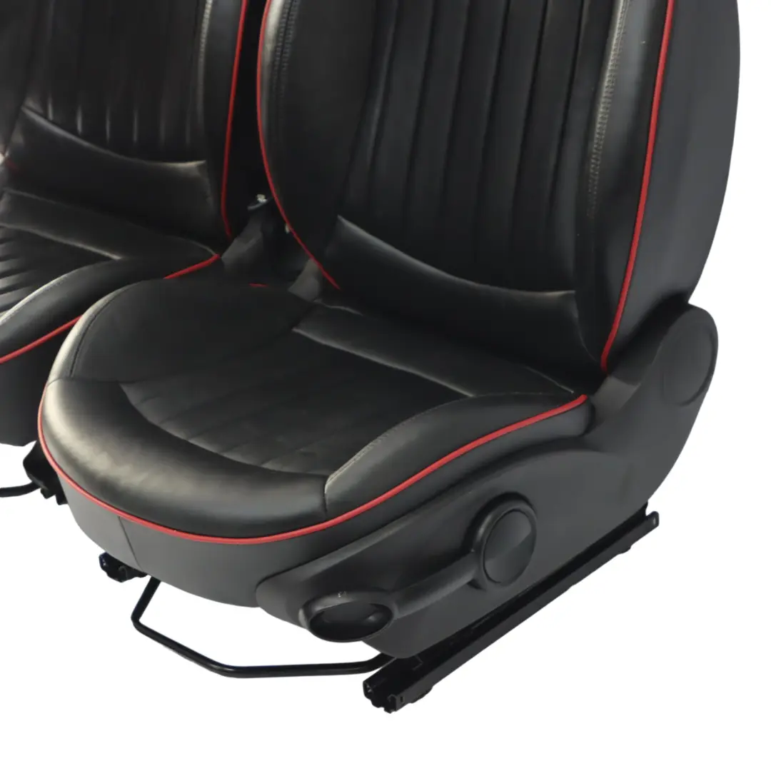 Heated Sport GP2 Leather Championship Red Seats Front Rear Seat to Mini R56 JCW with Part number R56 JCW Seats Sports Leather GP2 Mini R56 JCW Heated Sport GP2 Leather Championship Red Seats Front Rear Seat - SKU R56-JCW-SEATS-SPORTS-LEATHER-GP2 - Part number R56 JCW Seats Sports Leather GP2
