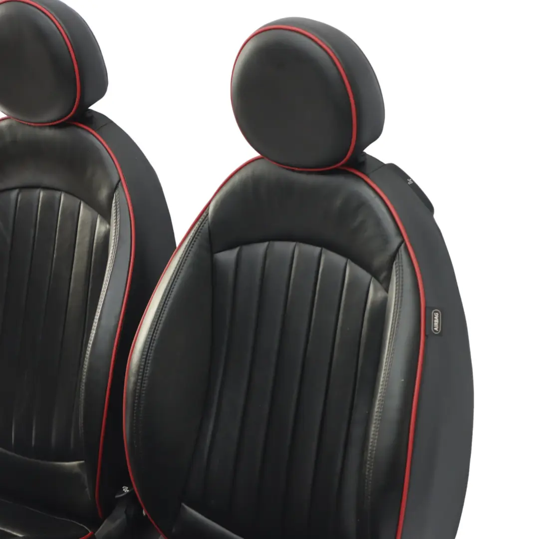 Campeonato Cuero Rojo Asientos Delanteros Asiento Trasero Mini R56 JCW Sport GP2 - SKU R56-JCW-SEATS-SPORTS-LEATHER-GP2 - Número de pieza R56 JCW Seats Sports Leather GP2