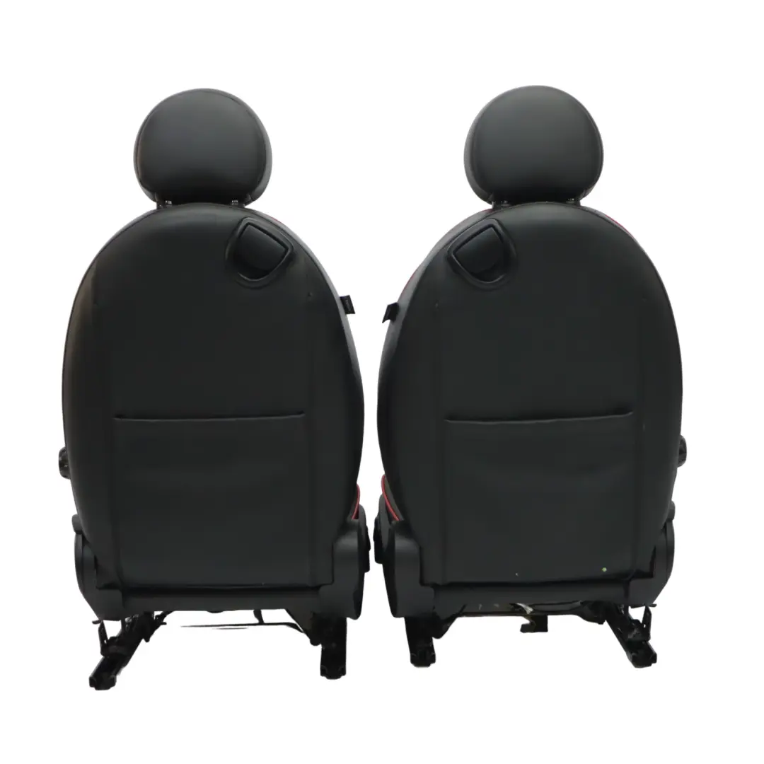 Sièges avant arrière chauffants cuir GP2 Championship rouges Sièges Mini R56 JCW - SKU R56-JCW-SEATS-SPORTS-LEATHER-GP2 - Numéro de pièce R56 JCW Seats Sports Leather GP2