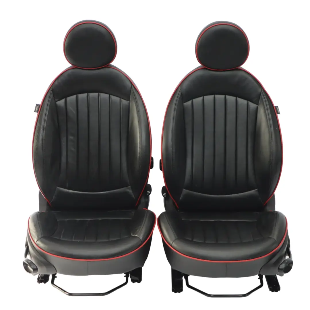 Campeonato Cuero Rojo Asientos Delanteros Asiento Trasero Mini R56 JCW Sport GP2 - SKU R56-JCW-SEATS-SPORTS-LEATHER-GP2 - Número de pieza R56 JCW Seats Sports Leather GP2