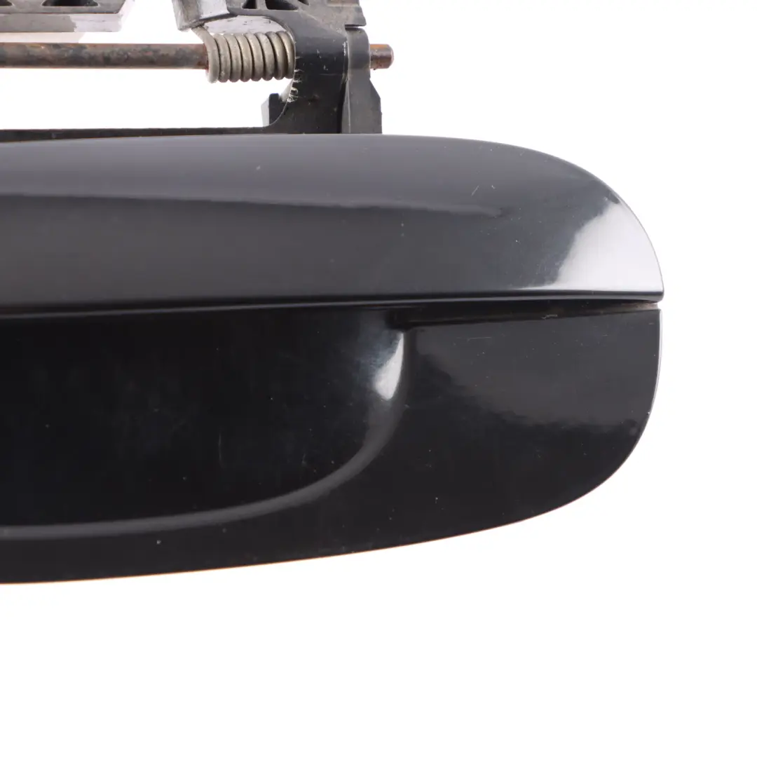 Outer Door Opener Grab Handle Cover Left N/S Black Sapphire 475 to BMW Z4 E85 with Part number 0435503 BMW Z4 E85 Outer Door Opener Grab Handle Cover Left N/S Black Sapphire 475 - SKU rhd-0435503-BS2 - Part number 0435503