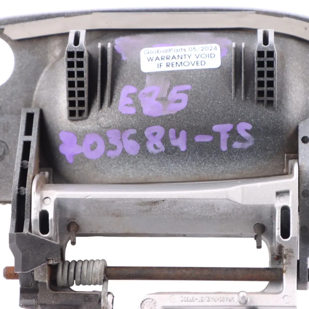 BMW Z4 Series E85 Outer Door Opener Right Grab Handle O/S Titansilber Silver - SKU rhd-7036784-TS - Part number 7036784