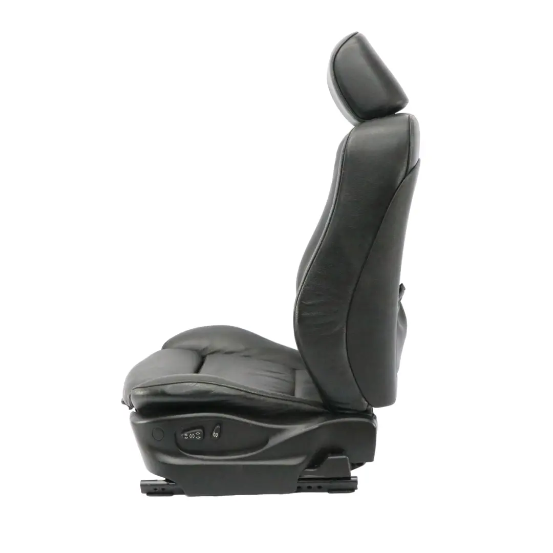 Front Seat BMW X5 E53 Left N/S Sport Heated Black Leather Dakota Seat Memory to with Part number 7077573 Front Seat BMW X5 E53 Left N/S Sport Heated Black Leather Dakota Seat Memory - SKU rhd-7077573-5 - Part number 7077573
