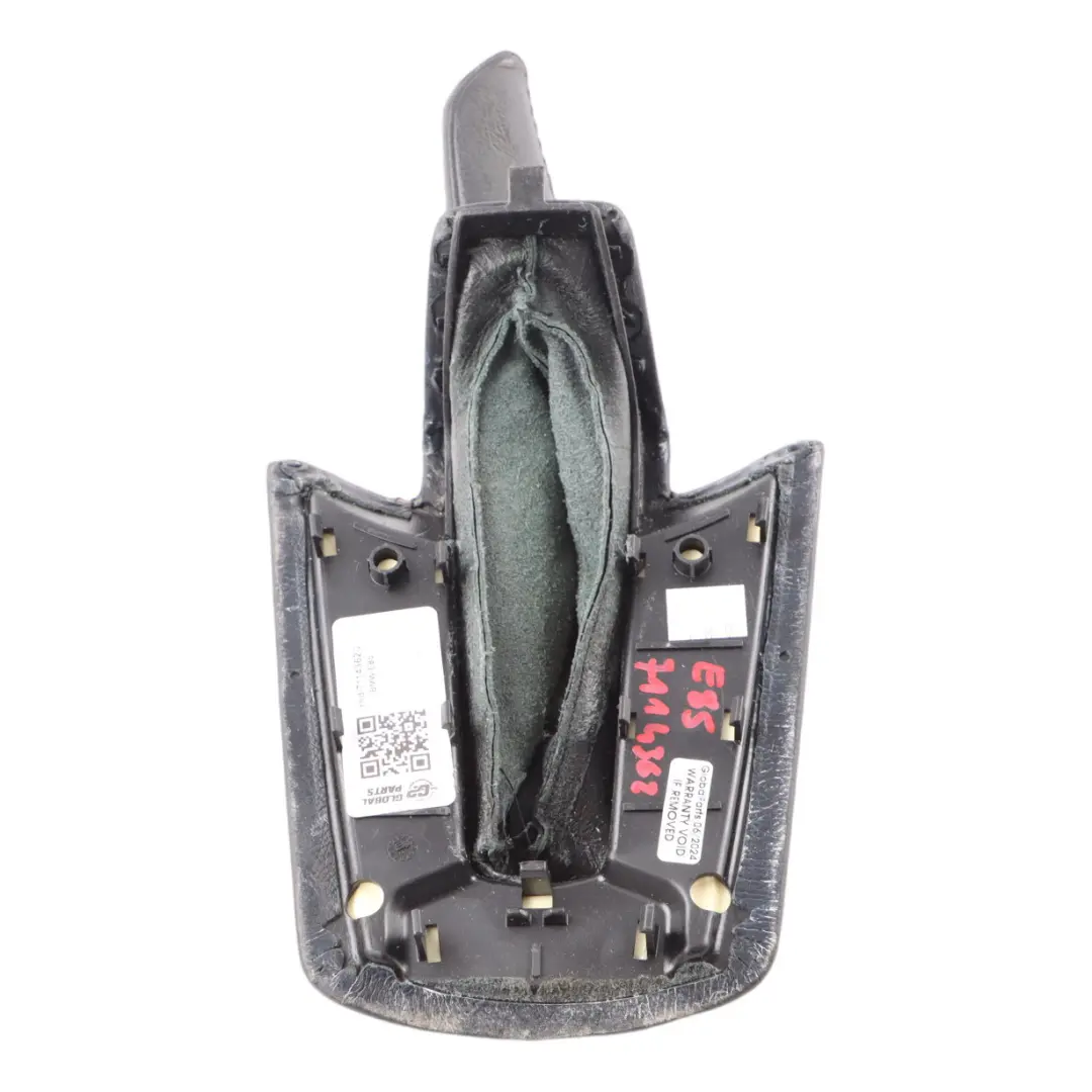 Handbrake Lever Cover Schwarz Black to BMW Z4 E85 E86 Cabrio with Part number 7114362 BMW Z4 E85 E86 Cabrio Handbrake Lever Cover Schwarz Black - SKU rhd-7114362-2 - Part number 7114362