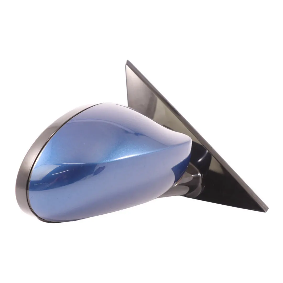  Wing Mirror BMW E81 E82 E88 M Sport Power Fold Right O/S Le Mans Blau - 381 - SKU rhd-7185326-LMB1 - Part number 7185326