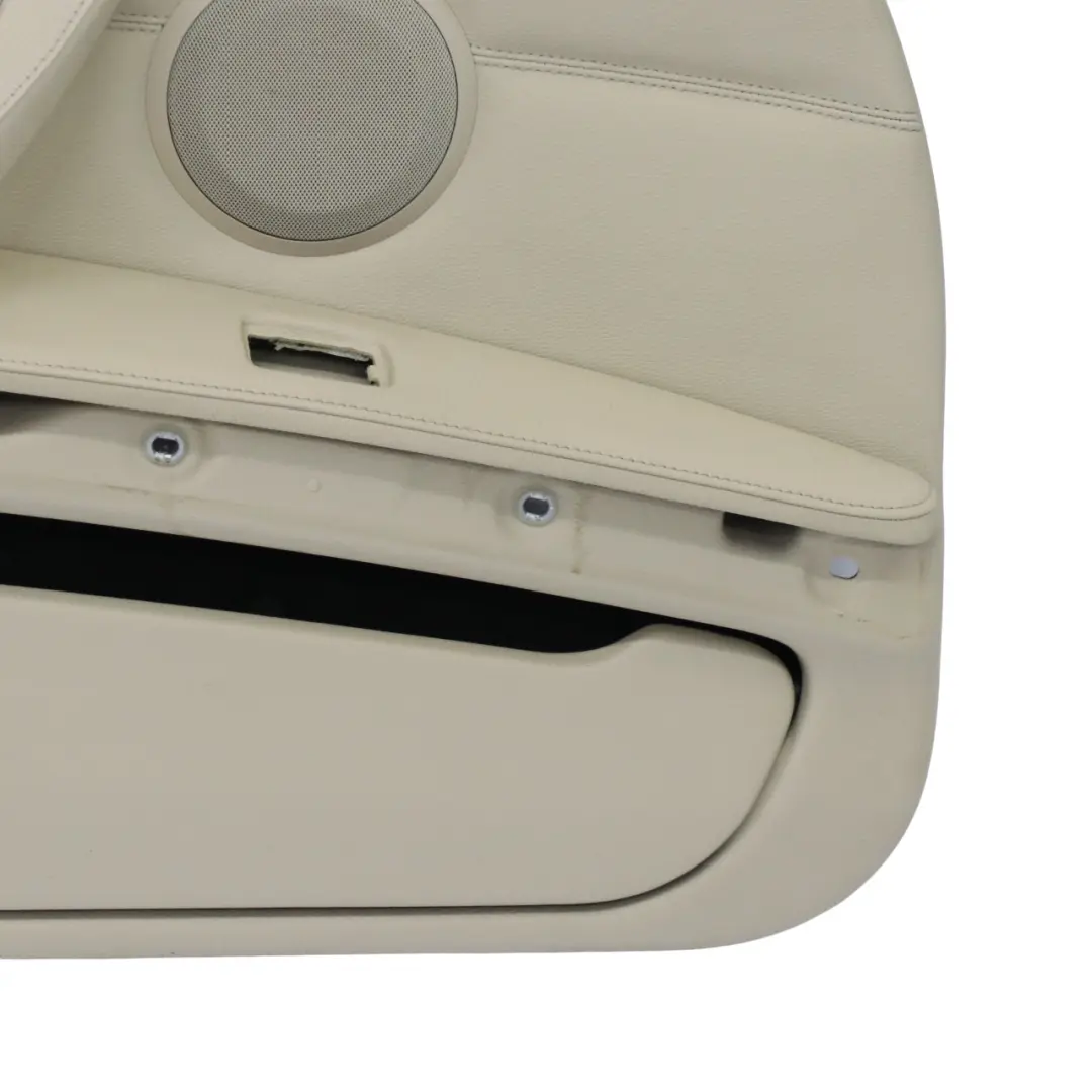 Door Card Front Left N/S Lining Leather Cream Beige Trim Panel to BMW E92 E93 with Part number 7219047 BMW E92 E93 Door Card Front Left N/S Lining Leather Cream Beige Trim Panel - SKU rhd-7219047-1 - Part number 7219047