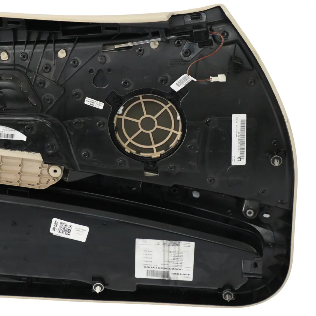 Front Right O/S Door Card Lining Leather Cream Beige to BMW E92 E93 with Part number 7219048 BMW E92 E93 Front Right O/S Door Card Lining Leather Cream Beige - SKU rhd-7219048 - Part number 7219048