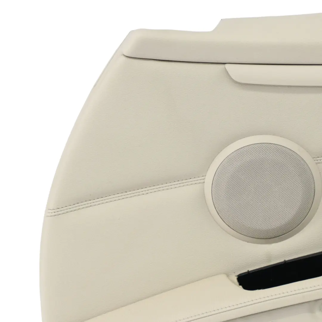 Front Right O/S Door Card Lining Leather Cream Beige to BMW E92 E93 with Part number 7219048 BMW E92 E93 Front Right O/S Door Card Lining Leather Cream Beige - SKU rhd-7219048 - Part number 7219048