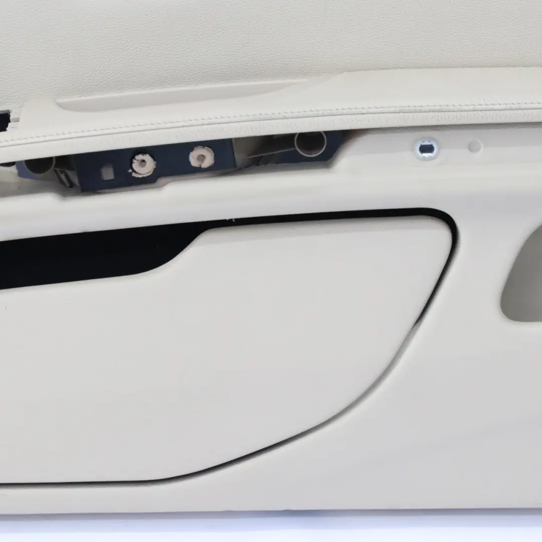 BMW E92 E93 Front Right O/S Door Card Lining Leather Cream Beige - SKU rhd-7219048 - Part number 7219048