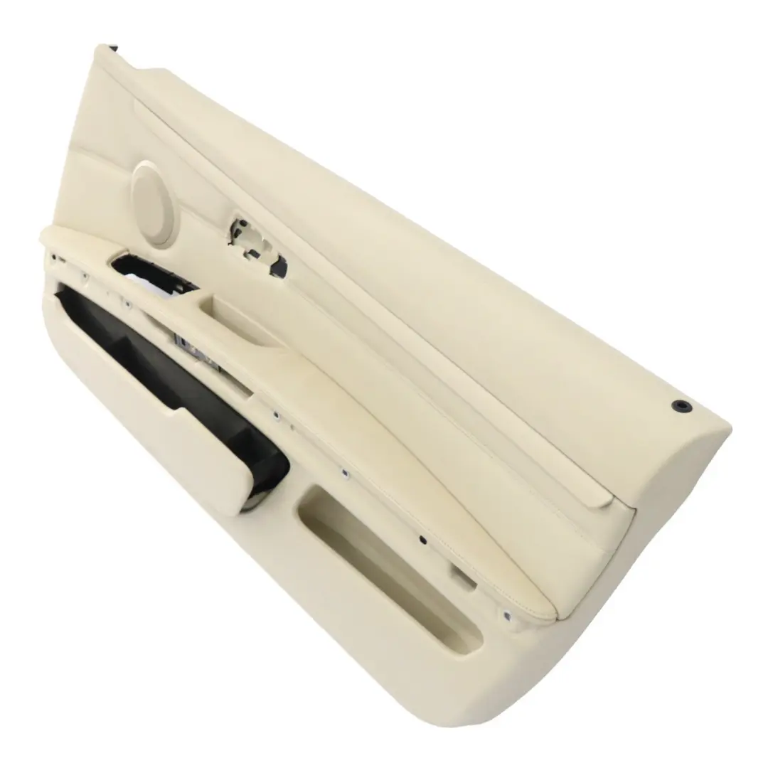 BMW E92 E93 Front Right O/S Door Card Lining Leather Cream Beige - SKU rhd-7219048 - Part number 7219048