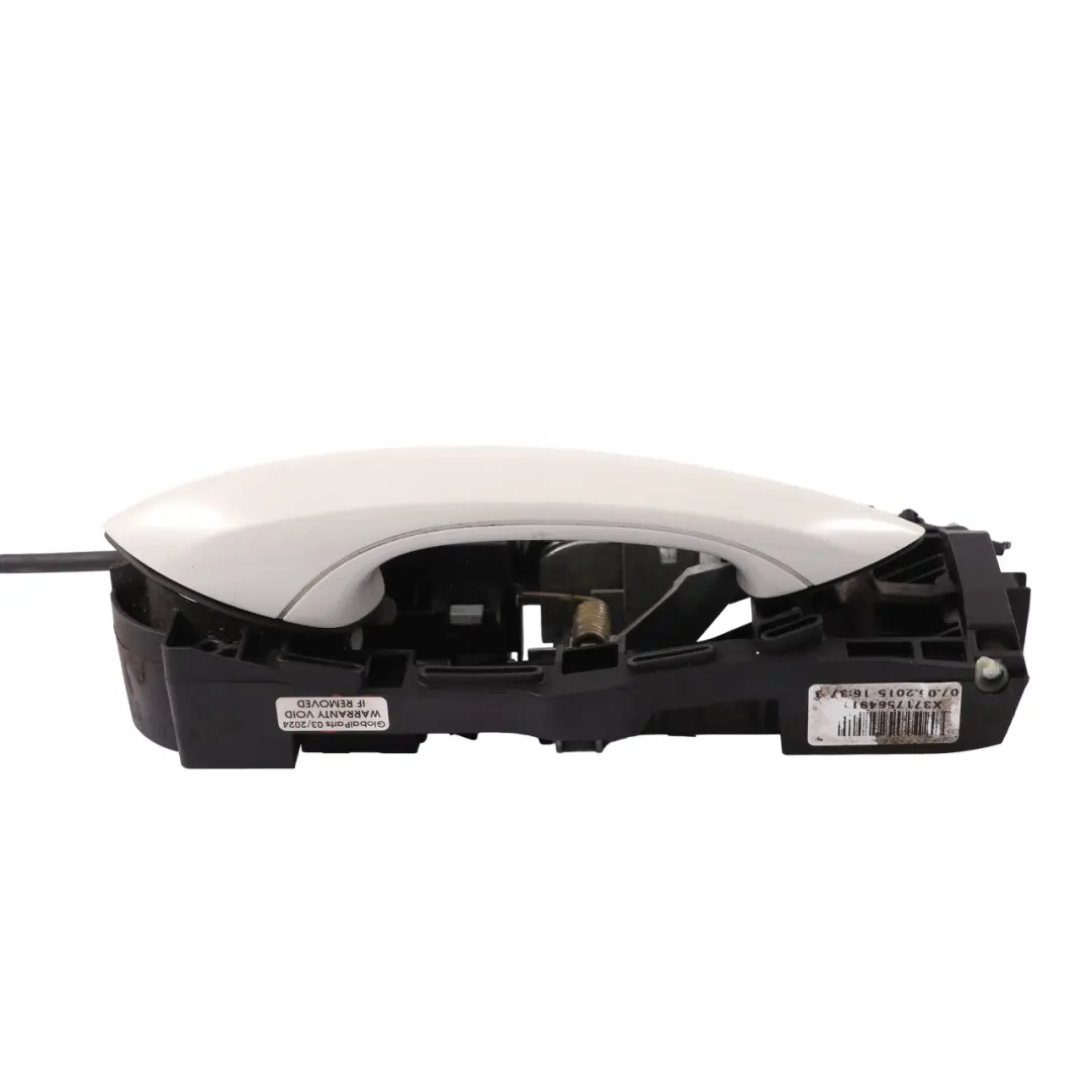  Door Handle BMW F01 F10 F11 Grab Outside Front Left N/S Alpine White - 300 - SKU rhd-7231929-AW1 - Part number 7231929