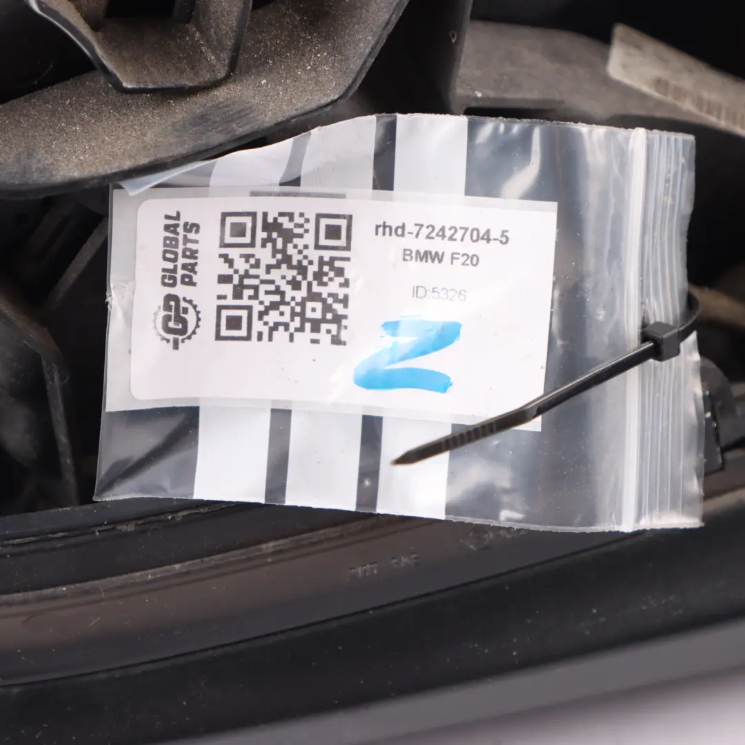 BMW 1 Series F20 F20N LCI Heated Outside Right Base Wing Mirror O/S Door - SKU rhd-7242704 - Part number 7242704